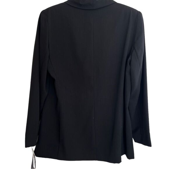 Women's black double
breasted blazer jacket size 12P NWT🏷 by J.G. Hook - Picture 5 of 12